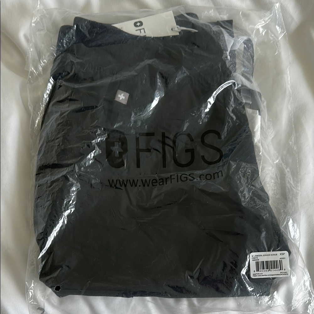 Figs Black Zamora Jogger Scrub Pants